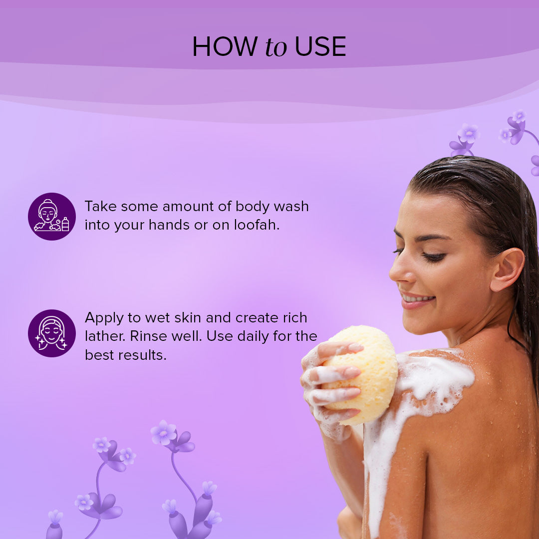 Khadi Natural Lavender & Ylang Ylang Body Wash SLS & Paraben Free - 210ml