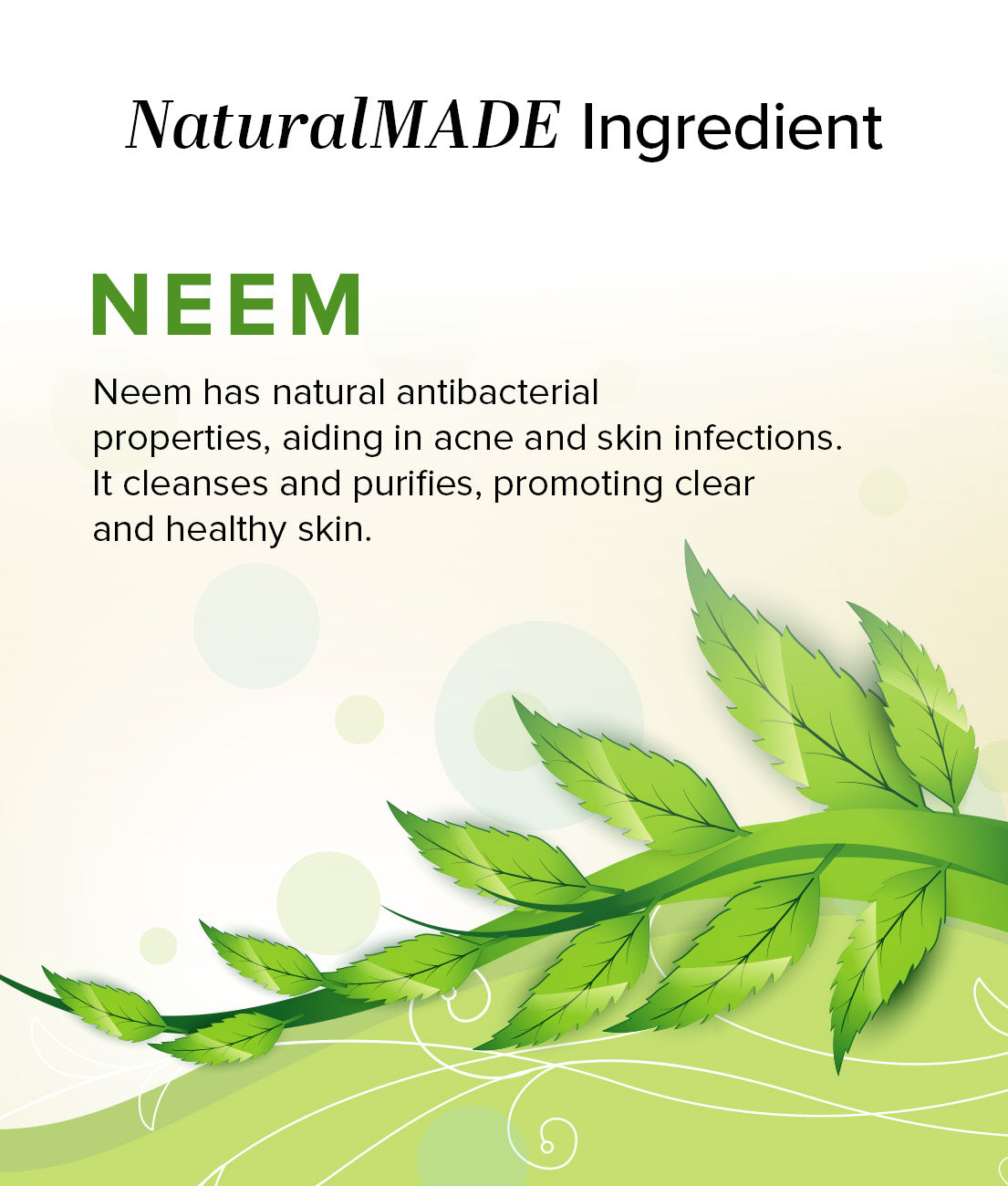 Khadi Natural Herbal Pure Neem Soap Combo Pack Of 5 – 125gm Each