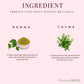 Khadi Natural Henna Thyme Hair Tonic Paraben & Mineral Oil Free - 210ml