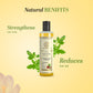 Khadi Natural Saffron Tulsi & Reetha Hair Cleanser - 210ml