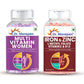 Dr Morpen Iron & Zinc + Multivitamin Women Tablets Combo | Swadesiicart
