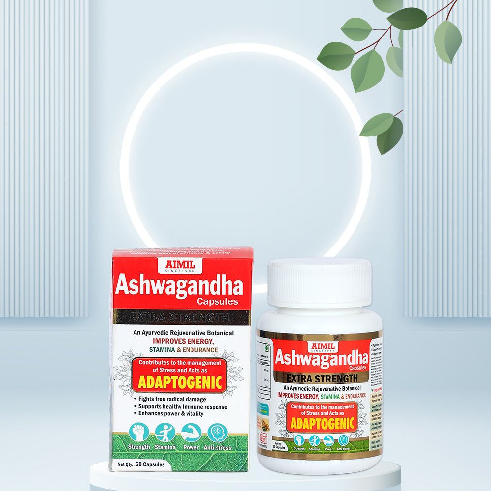 Aimil Ashwagandha Capsules | Swadesiicart