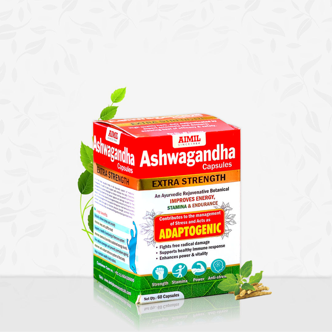 Aimil Ashwagandha Capsules | Swadesiicart