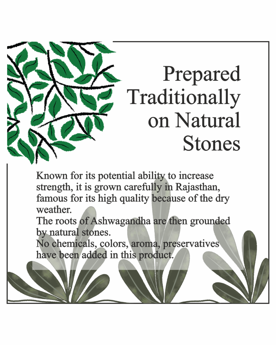 Asavi Stonemade Ashwagandha Powder - Swadesiicart