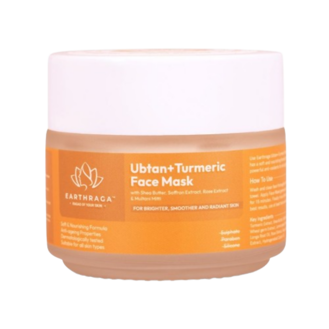 Earthraga Ubtan And Turmeric Face Mask | Swadesiicart