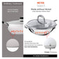 Meyer Select Stainless Steel Covered Kadai - Swadesiicart