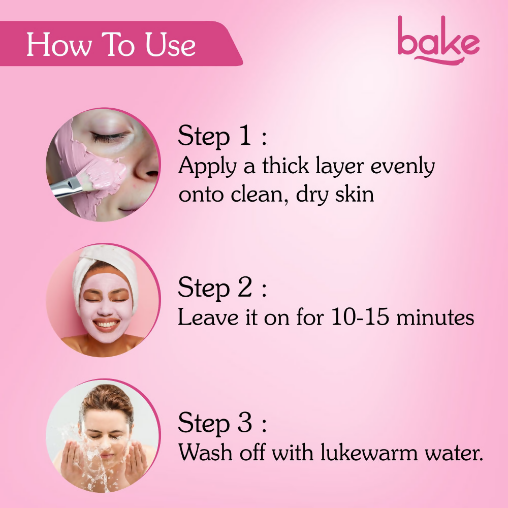 Bake Cotton Candy Anti Pigmentation Clay Mask With Alpha Arbutin | Swadesiicart