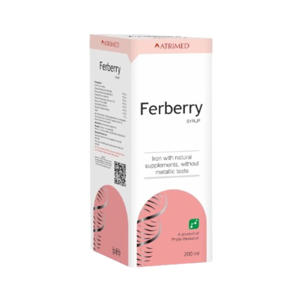 Atrimed Ayurvedic Ferberry Syrup - Swadesiicart