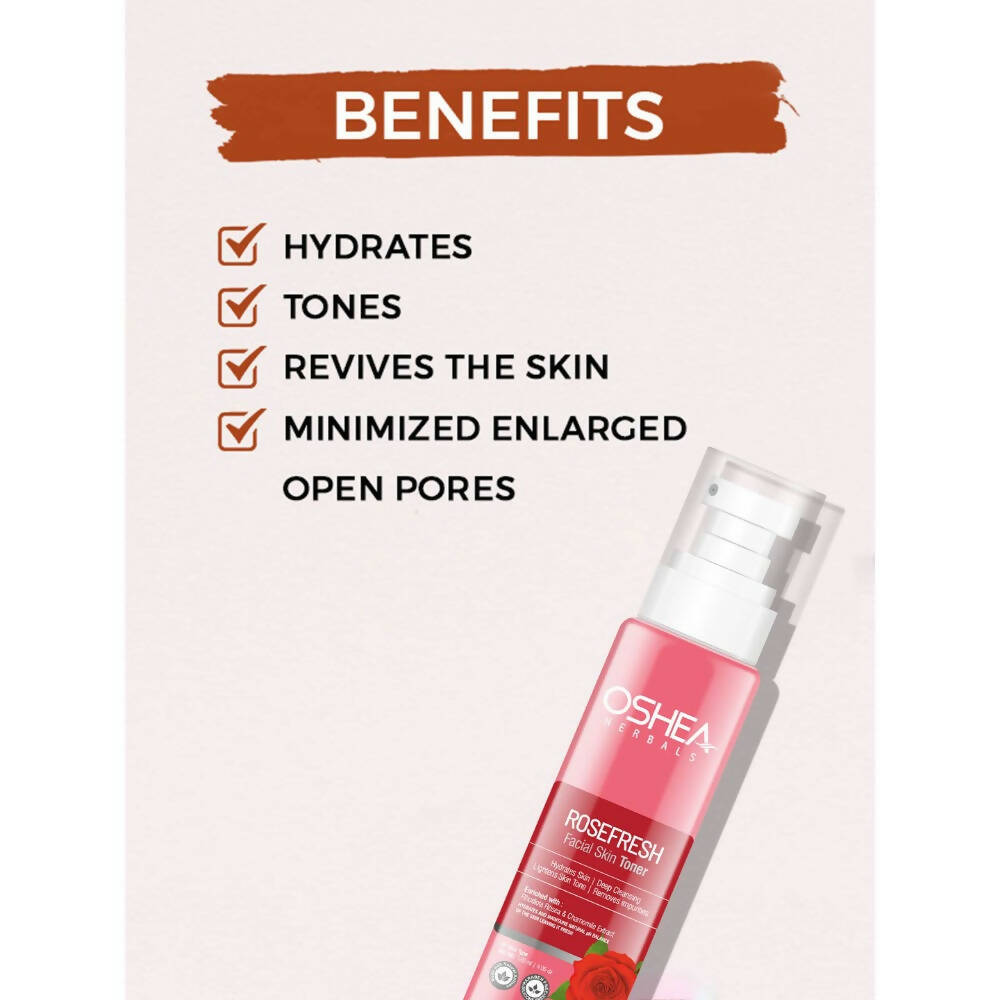 Oshea Herbals Rosefresh Skin Toner - Swadesiicart