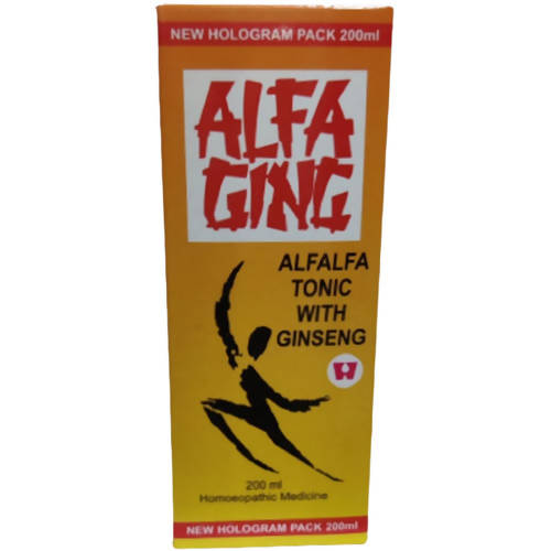 Dr. Wellmans Homeopathy Alfa Ging Alfalfa Tonic with Ginseng | Swadesiicart