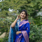 Vishnu Weaves Women's Royal Banarasi Silk Saree with Blouse - Swadesiicart