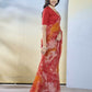 Maroon Georgette Designer Printed Ready to Wear Saree - Samyana | Swadesiicart