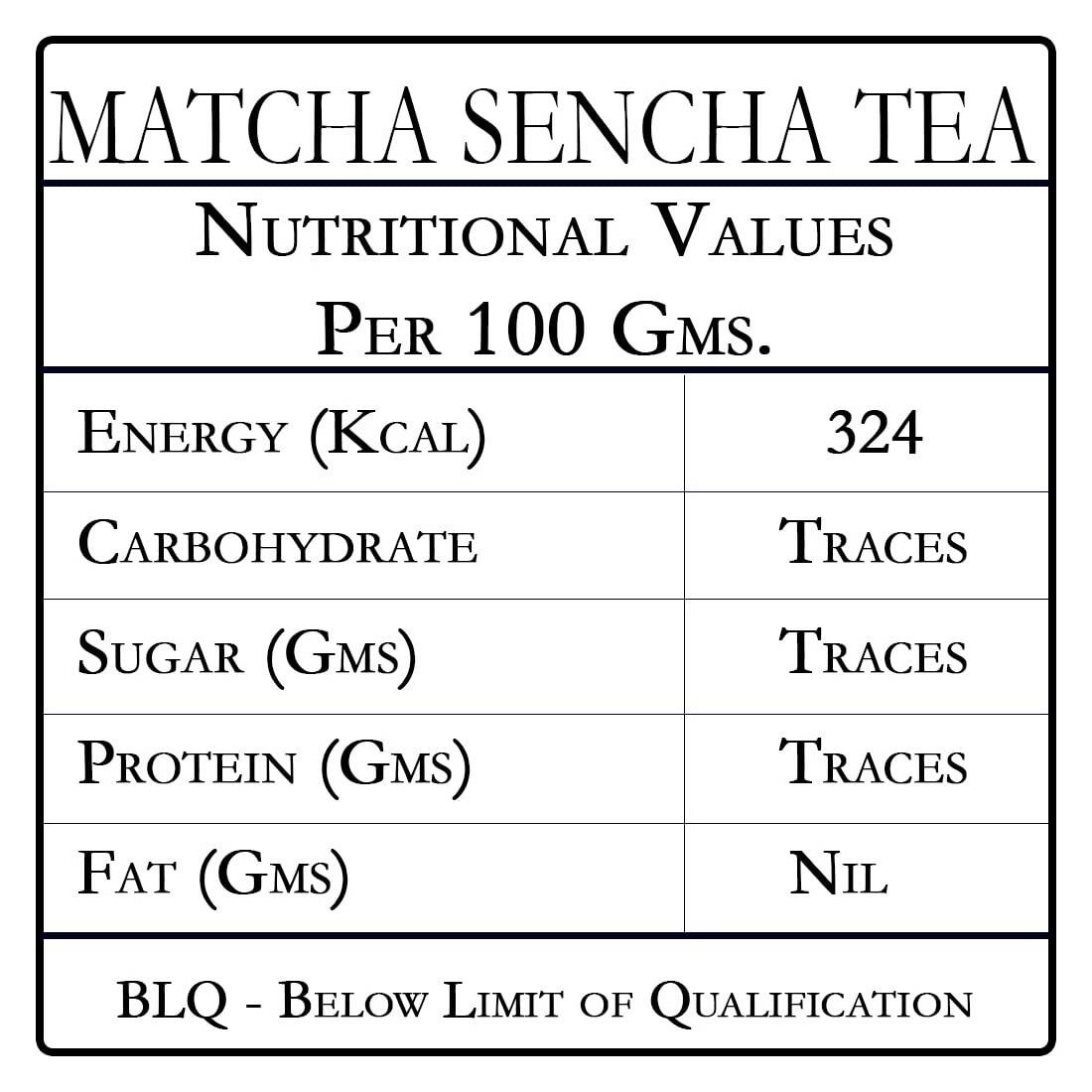 The Tea Trove Matcha Tea + Sencha Green Tea Bags | Swadesiicart