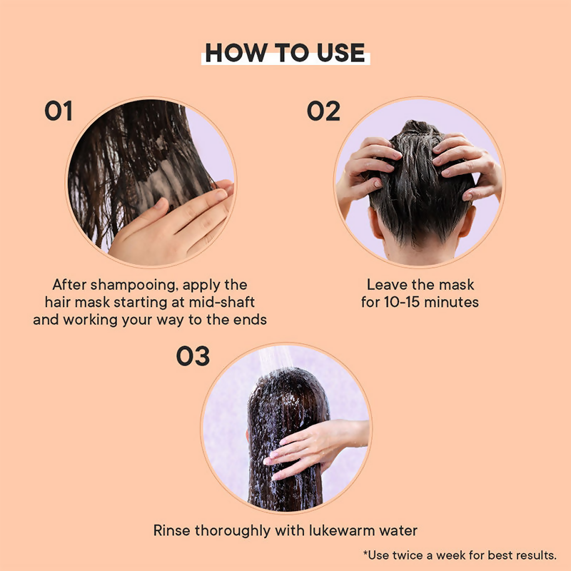 Quench Damage Repair Hair Mask With Quinoa Protein | Swadesiicart