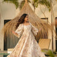 Aayaa Designer Printed Full Flared Gown - Multi Color