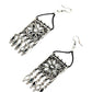 Tehzeeb Creations Oxidised Necklace And Earrings With Mirror Design