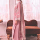 Prazu Fashion Baby Pink Georgette Embroidered Palazzo Suit - Swadesiicart