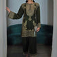 Prazu Fashion Mahendi Chinon Silk Embroidered Palazzo Suit - Swadesiicart