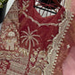 Prazu Fashion Gajri Organza Embroidered Palazzo Suit - Swadesiicart