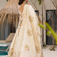 Prazu Fashion Off White Chinon Silk Sequence Anarkali Suit - Swadesiicart