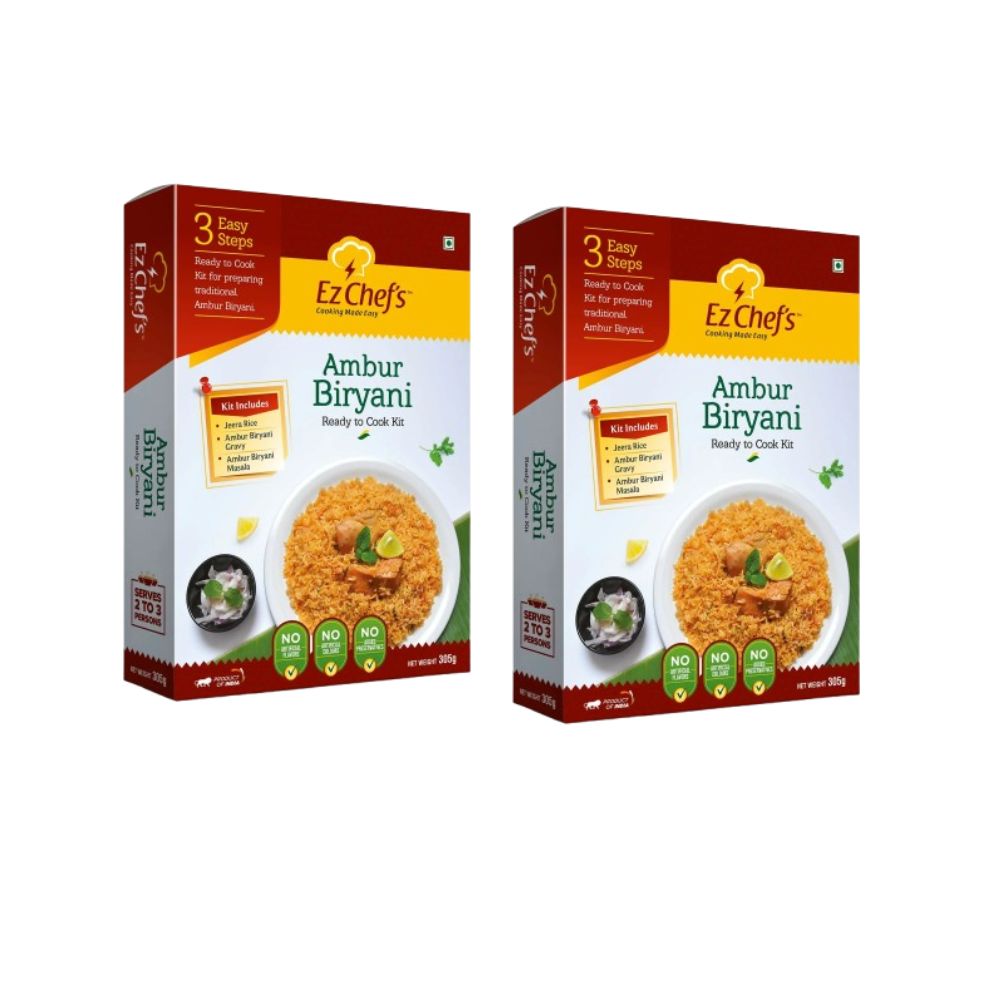 Ez Chef's Ambur Biryani Kit - Ambur's Famous Biryani | Swadesiicart