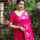 Rani Pure Silk Woven Design Saree with Unstitched Blouse - Hiral Fashion | Swadesiicart
