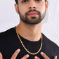 VOJ Gold-Polished Statement Chain | Swadesiicart