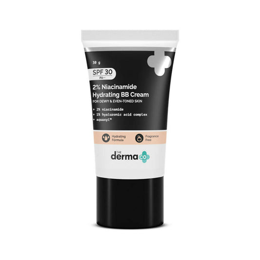 The Derma Co 2% Niacinamide Hydrating BB Cream-01 Ivory - Limited Time Offer