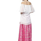 Ahalyaa Women's Traditional Wea Co-ods - White