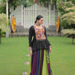 Lorenvalley Fashion Multicolor Rayon with Attractive Gota-Patti Lace Lehenga Choli | Swadesiicart