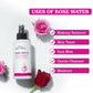 Aravi Organic 100% Steam Distilled Rose Water Face Toner Spray | Swadesiicart