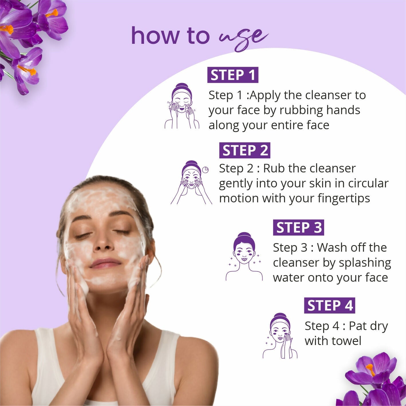 Globus Naturals Ayurvedic Kumkumadi Skin Lightening Face Wash | Swadesiicart