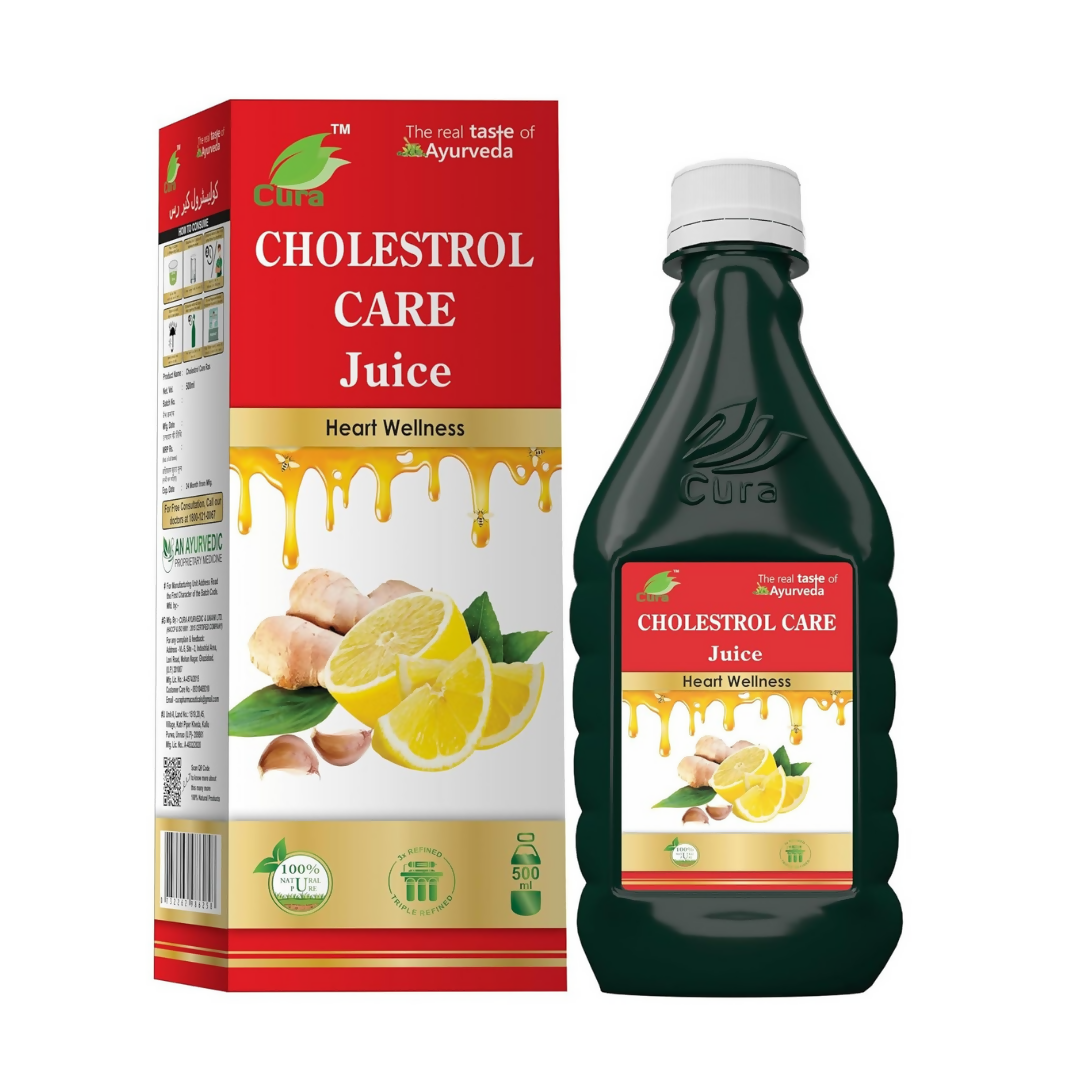 Cura Cholesterol Care Juice | Swadesiicart