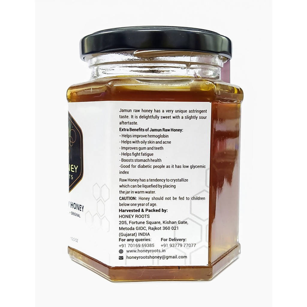 Honey Roots Jamun Raw Honey - Swadesiicart