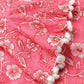 Pink Cotton Floral Printed Top - Himanshi - Swadesiicart