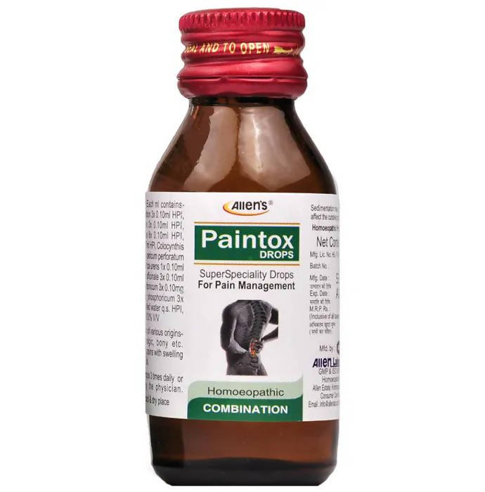 Allen's Homeopathy Paintox Drops - Swadesiicart