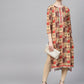 Ahalyaa Women's Traditional wear Kurta - Multi Color | Swadesiicart