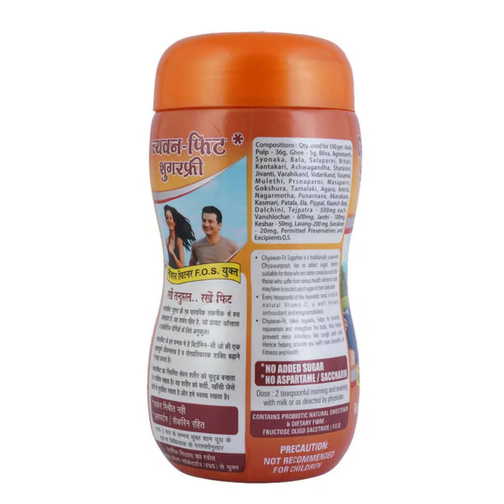 Baidyanath Jhansi Chyawan-Fit Sugar Free - Swadesiicart