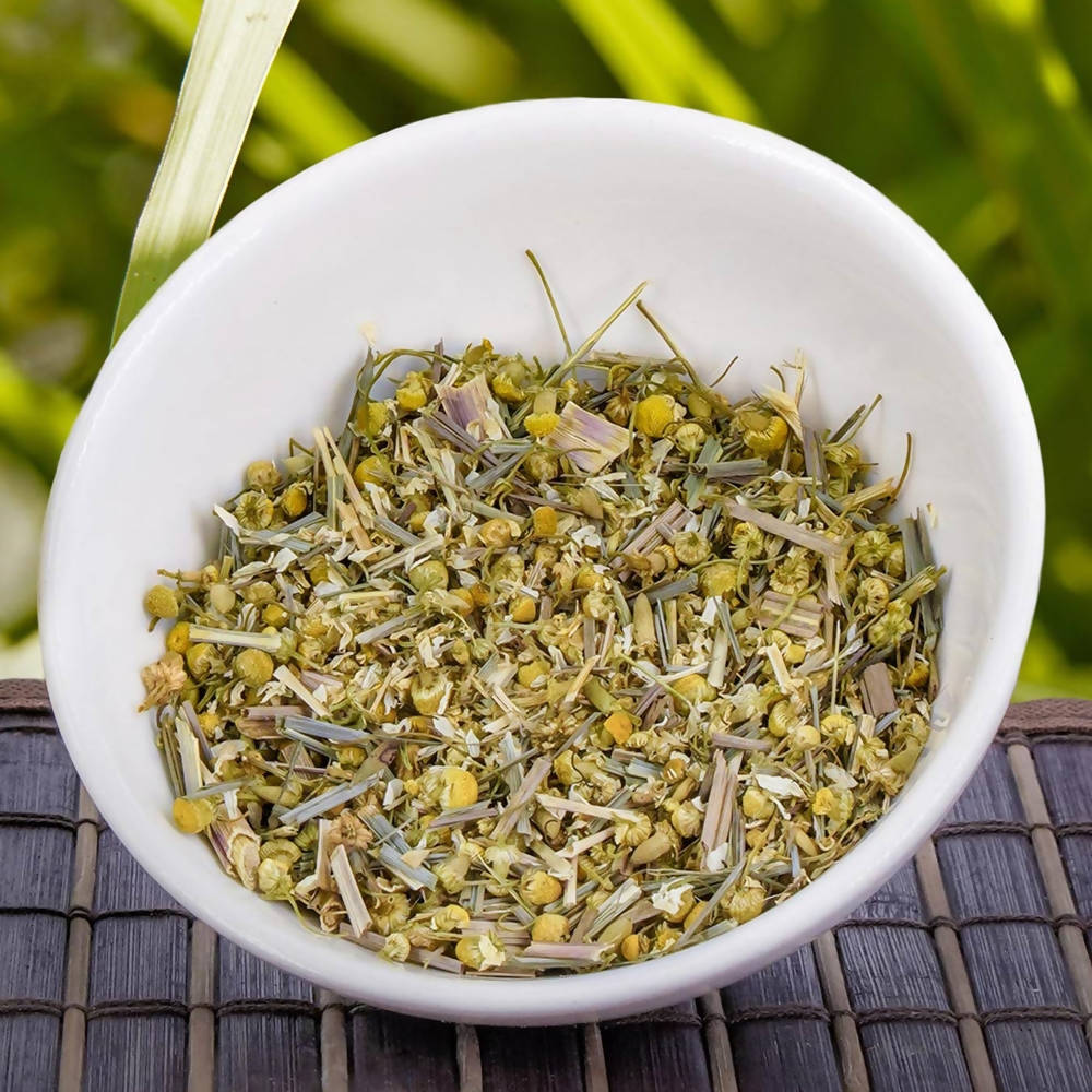 SOS Organics Chamomile Lemongrass Herbal Infusion - Swadesiicart