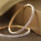 Priyaasi Women 2 Gold-Polished White Bangle - Noz2Toz