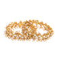 Priyaasi Women Set Of 2 Gold-Polished Kundan Studded Off-White Bead Drop Bangles - Swadesiicart