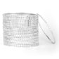 Priyaasi Women Set of 24 Silver Color Bangles - Swadesiicart