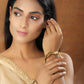 Priyaasi Women Set of 2 Gold-Polished Bangles Set - Swadesiicart