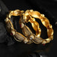 Priyaasi Women Artificial Stones Gold-Polished Set of 2 Bangle Set - Noz2Toz