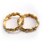 Priyaasi Women Artificial Stones Gold-Polished Set of 2 Bangle Set - Swadesiicart