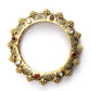 Priyaasi Women Ruby Kundan Gold-Polished Set of 2 Bangle Set - Swadesiicart