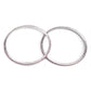 Priyaasi Women Purple Stones Silver Plated Bangles Set - Swadesiicart