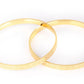 Priyaasi Women Set of 2 Gold-Polished Bangles Set - Swadesiicart