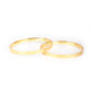Priyaasi Women Set of 2 Gold-Polished Bangles Set - Swadesiicart