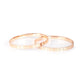 Priyaasi Women Set of 2 Rose Gold-Polished Bangles Set - Swadesiicart